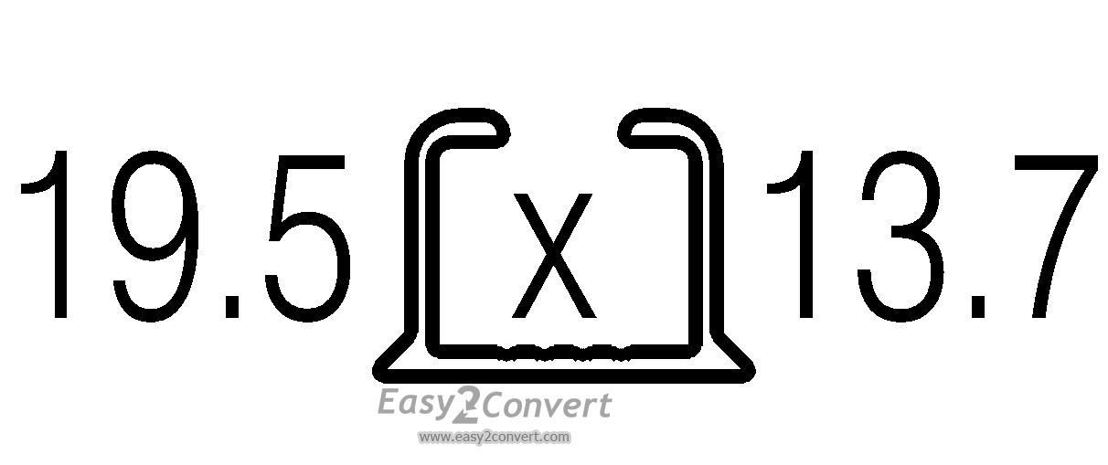 מסילה U בצבע שחור