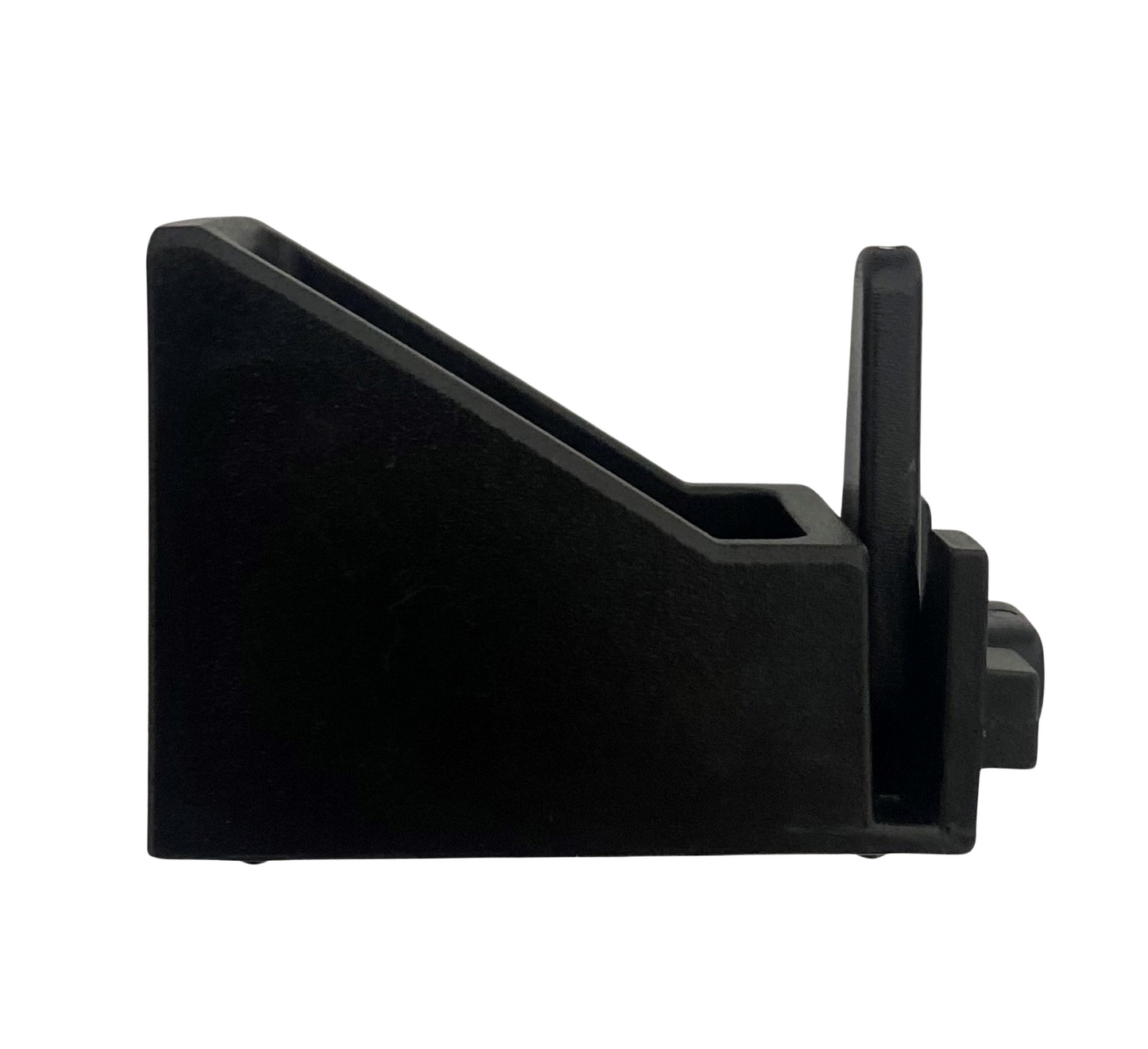 רגל קיר פלסטיק 4 ס"מ ל A בצבע שחור